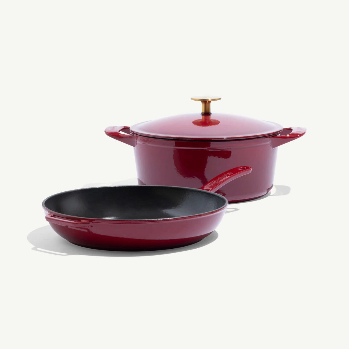 Enameled Cast Iron Set