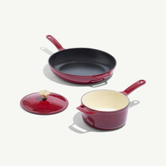 Enameled Cast Iron Set